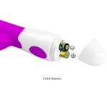 PRETTY LOVE - VIBRATORE CENTAUR CONIGLIO 30 MODALITÃ DI VIBRAZIONE VIOLA